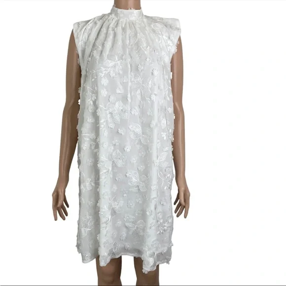 JULIA JORDAN Sequin Long Sleeve Shift Dress size 10 - Picture 1 of 6